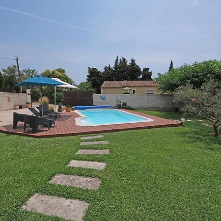 Very Pleasant House With Swimming Pool In Mouries, Near Les Baux De Provence In The Alpilles - 6 People 빌라 외부 사진