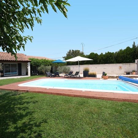 Very Pleasant House With Swimming Pool In Mouries, Near Les Baux De Provence In The Alpilles - 6 People 빌라 외부 사진