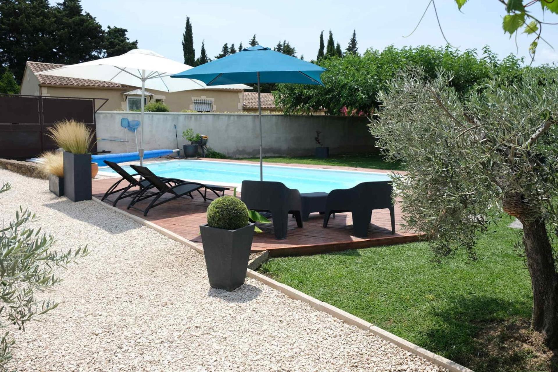 Very Pleasant House With Swimming Pool In Mouries, Near Les Baux De Provence In The Alpilles - 6 People 빌라 외부 사진